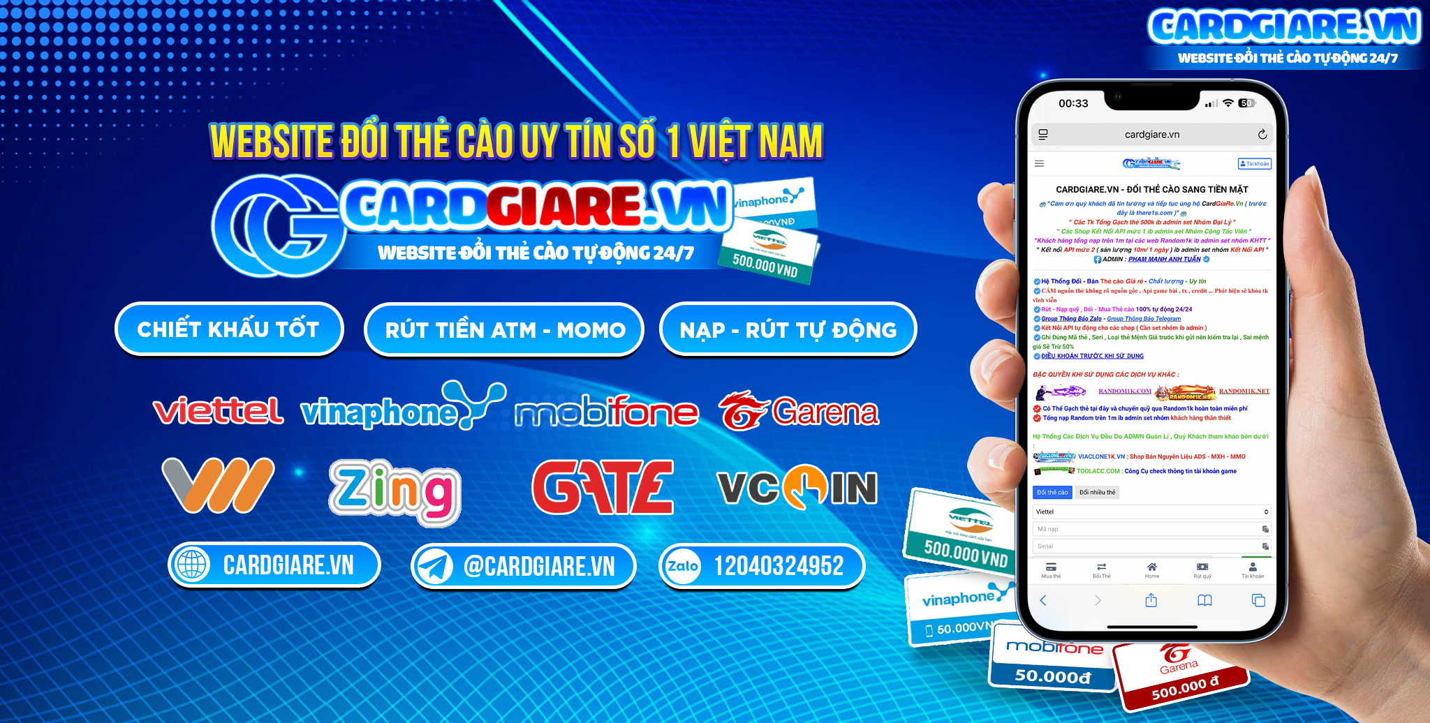 Nạp Game , Topup
